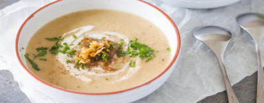 LCHF Blumenkohlsuppe